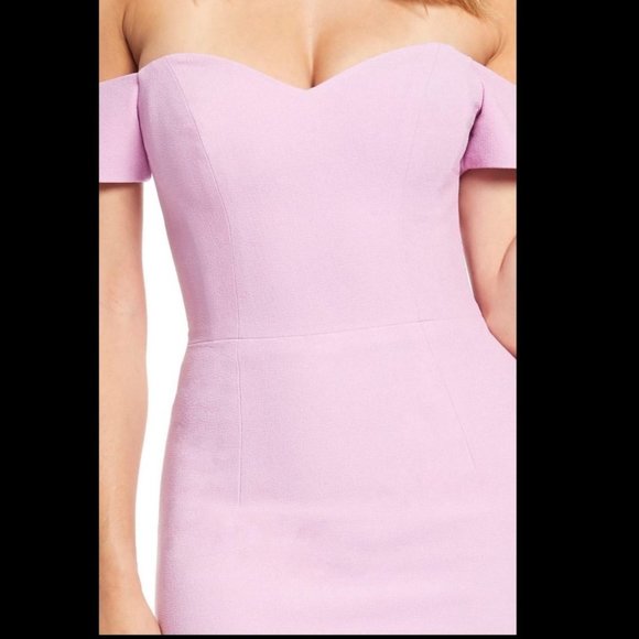 DRESS THE POPULATION Bailey Dress Lavender - Picture 3 of 16